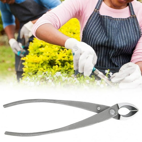 Bonsai Tools, Bonsai Concave Branch Cutter, 9.8inch Multifunctional Pruning Shear Carbon Steel Gardening Shears Scissors Tools Garden Tool for Removing Small Branches