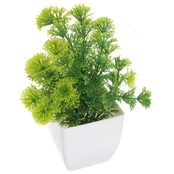 Pretend Simulated Driving Steering Wheel Artificial Plant Decoration