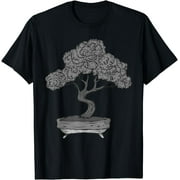 Bonsai Tree Funny Japanese Culture Zen Plants Lovers Outfit T-Shirt