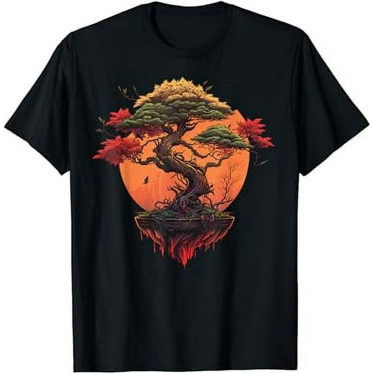 Bonsai Tree T Shirt Zen Buddhism Enso Circle Tees Bonsai Tree T Shirt Zen Buddhism Enso Circle Tees
