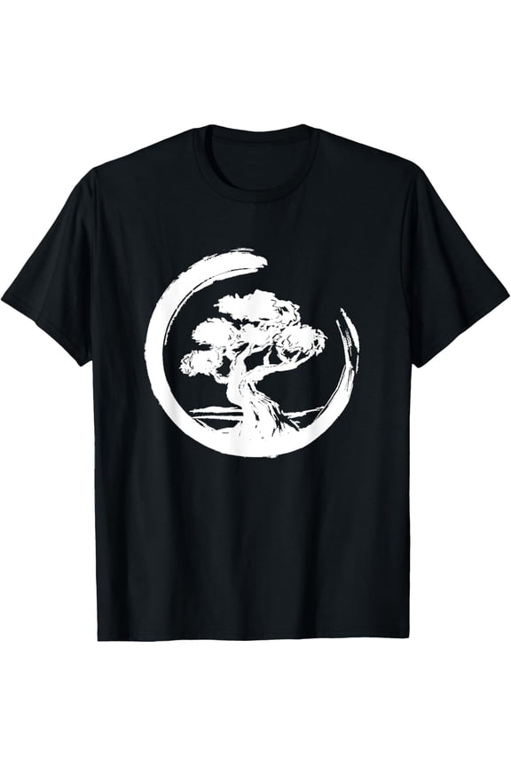 Bonsai Tree Japanese Art Zen Bonsai Master Vintage Gift Men T-Shirt
