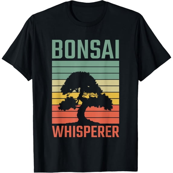 Bonsai Tree Japanese Design Bonsai Minimalist Trees Lover T-Shirt