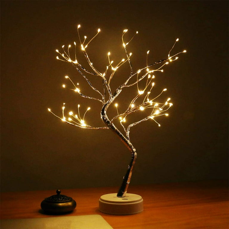 Bonsai Tree Light for Room Decor, Aesthetic Lamps for Living Room, Cute  Night Light for House Decor, Good Ideas for Gifts, Home Decorations,  Weddings,Christmas, Holidays and More (Warm White, 108 LED) 