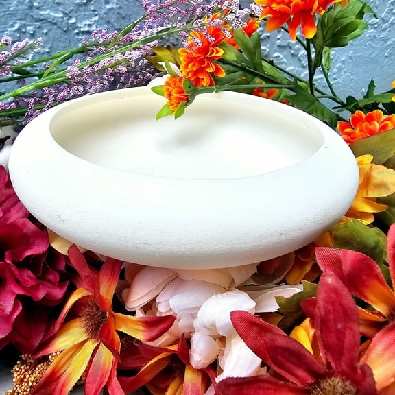 Bonsai Tree Planter 6.4" IN STOCK Ceramic Bisque Ready To Paint Pottery