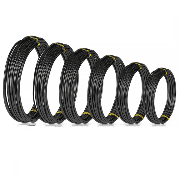 Bonsai Wire Tool Kit, Shaping for Indoor Shapes,Garden Flower and Tree Production 6 PCS