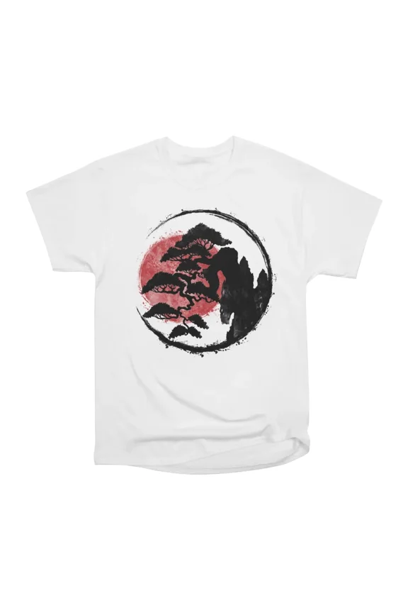 Bonsai full cascade on rocks T-Shirt Tee Gift For Him Merch For Her Apparel For Friend