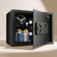 thumbnail image 1 of Bonsaii 0.6 Cu Ft Digital Security Safe Box with Removable Shelf and Keypad, 1 of 3