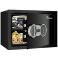 thumbnail image 1 of Bonsaii 0.6 Cubic Feet Safe Box Electronic Digital Security Money Documents Safe with Removable Shelf for Home Office Hotel, 1 of 9