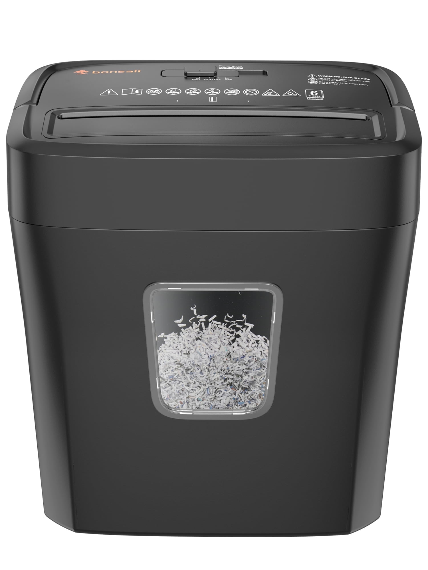Docobuy Dedicated Purchaseページ Bonsaii 6-Sheet Micro-Cut Shredder, Document & Credit Card