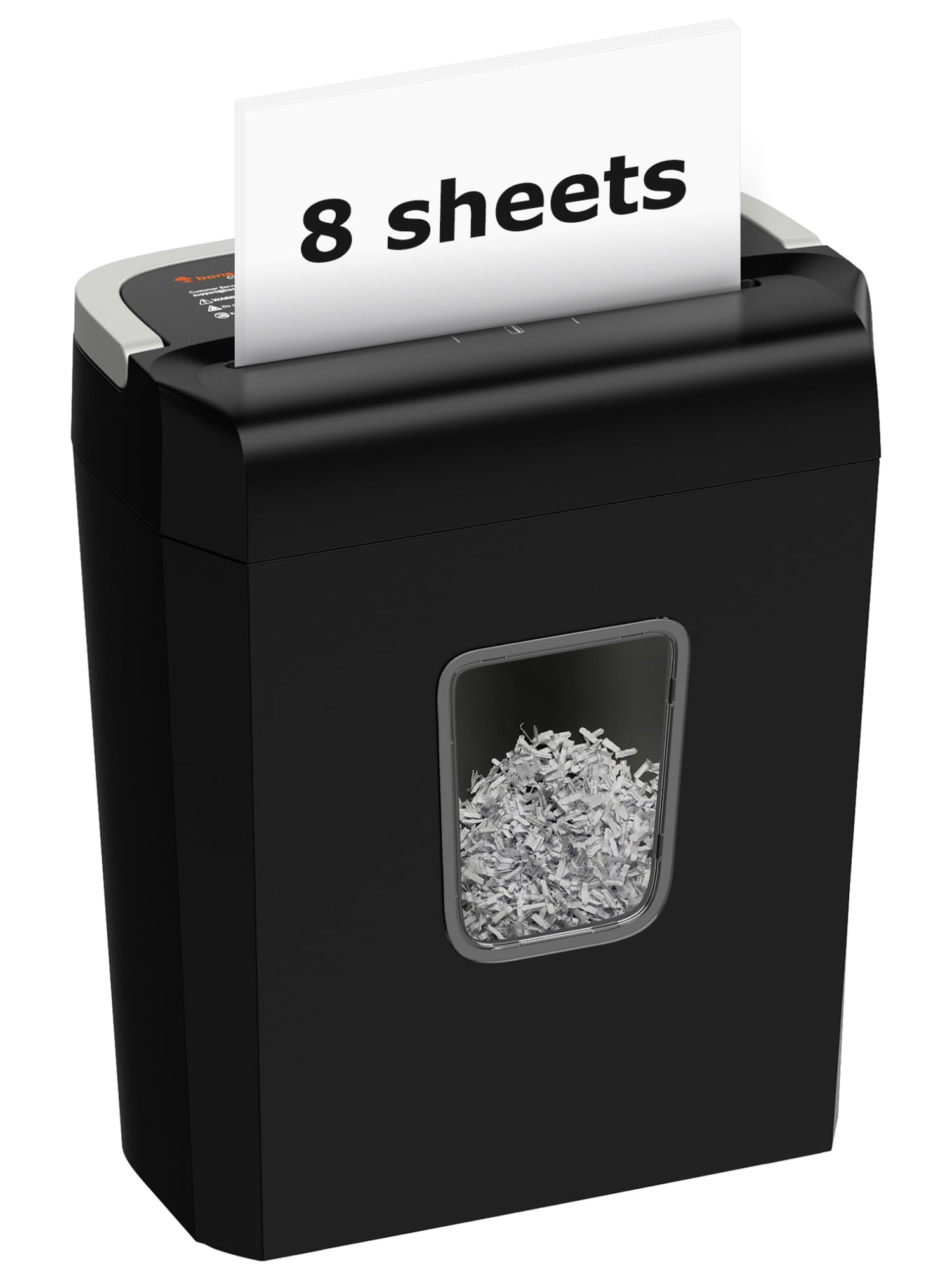 Bonsaii 8-Sheet Cross Cut Paper Shredder C277-C for Home Office Use