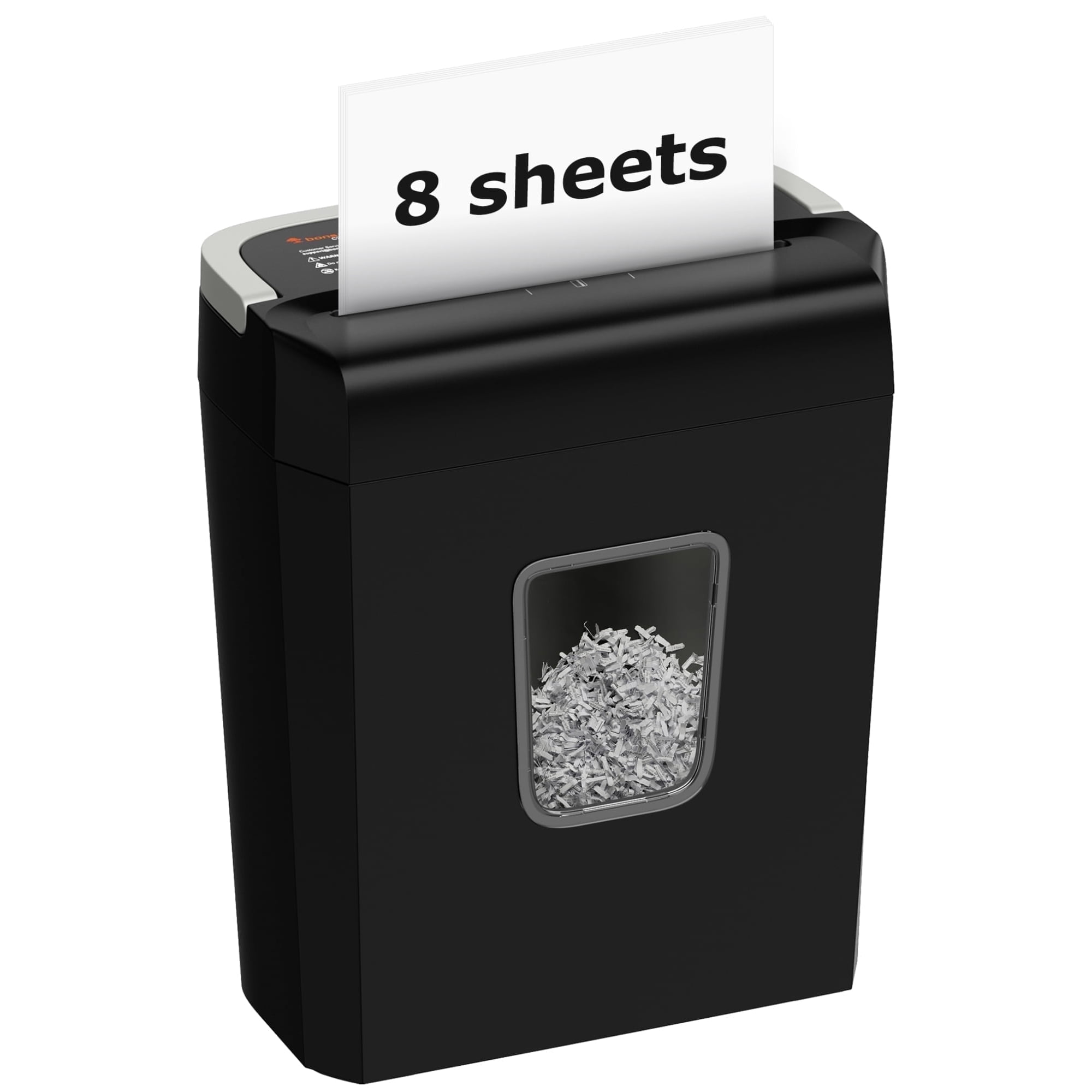 Bonsaii C277-C 8-Sheet Cross Cut Paper Shredder for Home Office Use