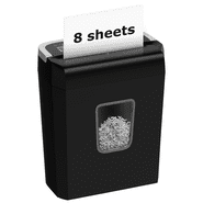 Bonsaii C277-C 8-Sheet Cross Cut Paper Shredder for Home Office Use