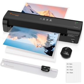 Bonsaii Laminator 13 inch A3 Laminator Machine with Laminating Sheets, Paper Cutter and Corner Rounder