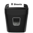 thumbnail image 1 of Bonsaii Overheat Protection Cross Cut Paper Shredder, Black, 1 of 8