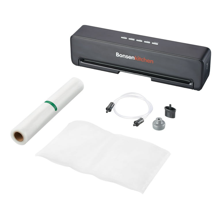 Bonsenkitchen Compact Automatic 5-in-1 Vacuum Sealer Machine for