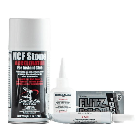 Bonstone Granite Scratch Repair Kit for Cracks, chips on stone