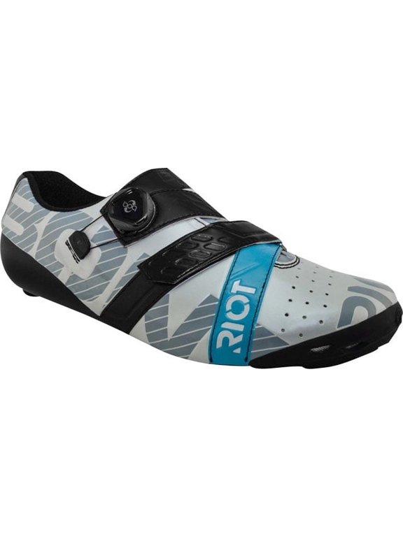 Bont Cycling Riot Road + BOA Black/Pearl White RRPPB-48 Men's Size 12.5 Medium