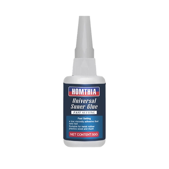 Bontha Universal Super Glue Strong Multi-Purpose Adhesive For Ceramic Metal Glass, Fast-Drying Rapid Bonding Strong Hold For Crafts Repairs Home & Industrial, 50Ml Premium