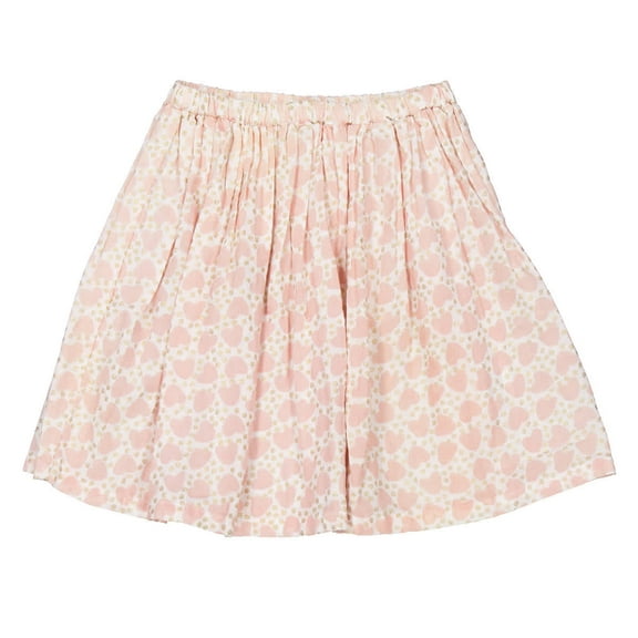 Bonton Girls Multicolor Jupe Airy Coeur Skirt, Size 8Y
