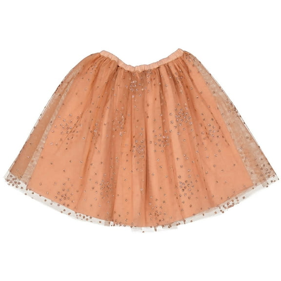 Bonton Girls Tulle Tutu Glitter Stars Skirt, Size T1