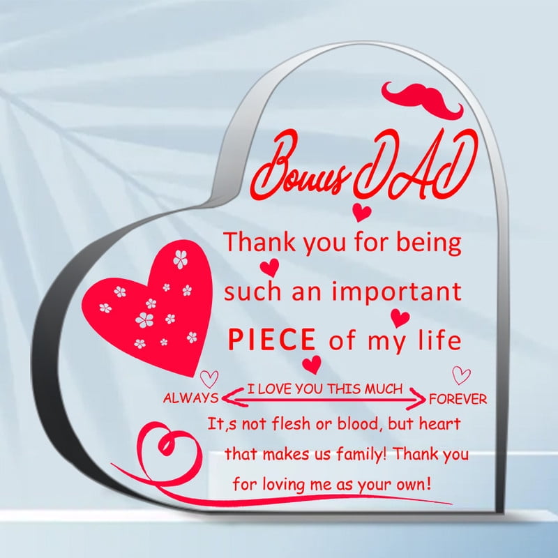 To My Bonus Dad - Heart Makes Us Family - Bifold Wallet