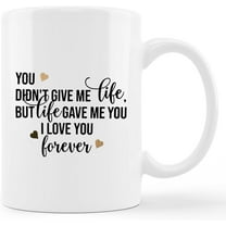 Bonus Mom Coffee Mugs - Bonus Mom Gifts for Christmas Birthday, 11oz Best Mom Ceramic Mug, Bonus Mom Coffee Mug Gifts from Daughter Son