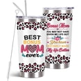 thumbnail image 1 of Bonus Mom Gifts, 18/8 Stainless Steel 20 Oz Bonus Mom Tumbler with Brush & Straw, Step Mom Birthday Gifts, Gifts for Stepmom, Step Mom Gifts, Stepmom Birthday Gifts, 1 of 6