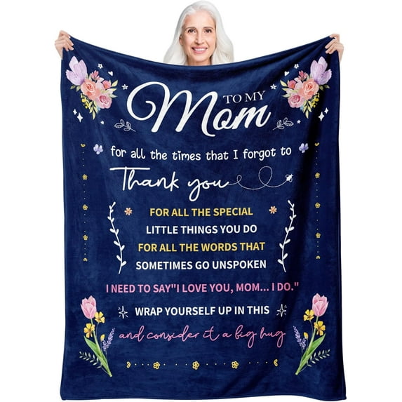 Bonus Mom Gifts, Gifts for Step Mom from Daughter, Bonus Mom Christmas Birthday Gifts, Wedding Gifts for Bonus Mom, Best Step Mom Gifts Ideas, Gifts for Step Mom for Christmas Blanket 50"x60"