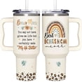 thumbnail image 1 of Bonus Mom Gifts - Stepmom Gift - Gifts For Step Mother - Bonus Mom Mothers Day, Christmas, Birthday Gift Ideas - Bonus Mother Cup Tumbler 40 Oz with Handle, 1 of 7