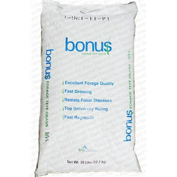 Bonus Teff Grass Seed - 50 Lbs.