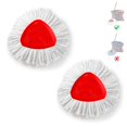BonusLife 2Pack Mop Head for OCeda EasyWrin Spin Mop Refill 1Tank