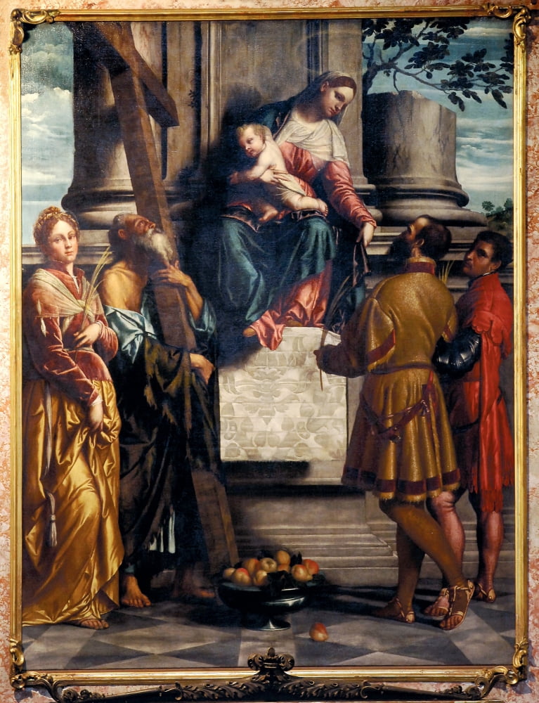 Bonvicino Alessandro Known As Moretto Da Brescia Canvas Art - (18 x 24)