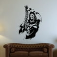 thumbnail image 1 of Bony Reaper with Scythe Decal - 36 Inches, 1 of 1