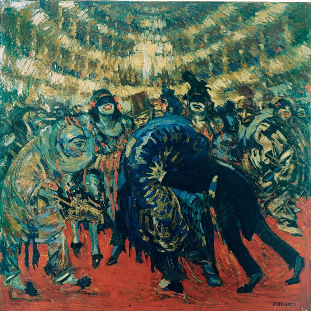 Bonzagni Aroldo Canvas Art - (24 x 18)