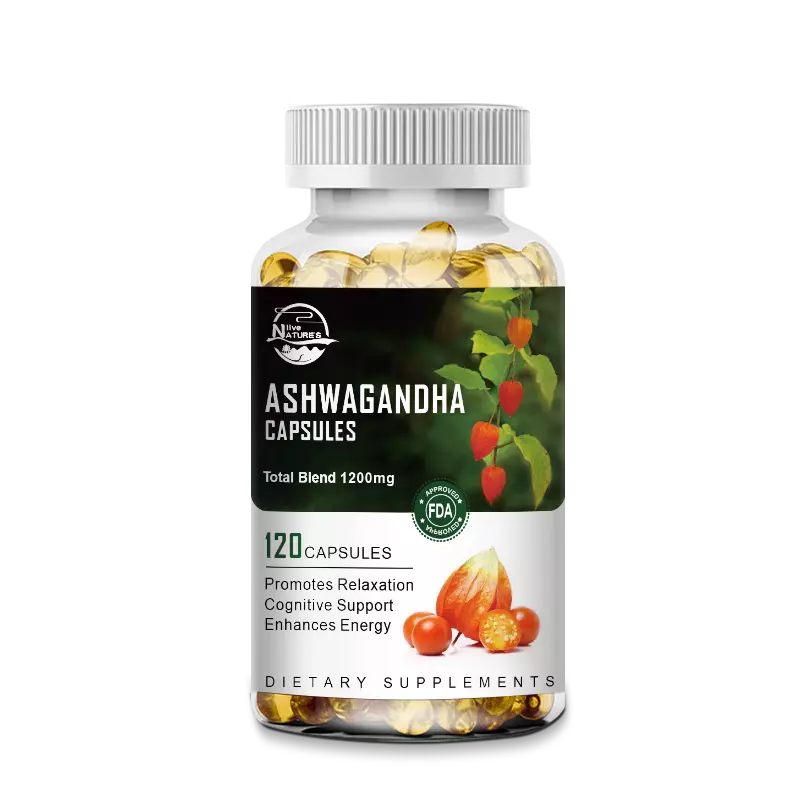 Bonzelo Organic Ashwagandha Capsules 1200mg With Black Pepper Root ...