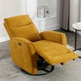 thumbnail image 1 of Bonzy Home Electric Recliner Chair, Swivel Recliner Living Room Sofa Chair with USB Ports, 1 of 9