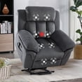 thumbnail image 1 of Bonzy Home Power Lift Chair Remote Control Massage & Heat Recliner Chair Heavy-Duty Electric Lift Chair with USB Charge for Elderly for Living Room & Bedroom Gray, 1 of 7