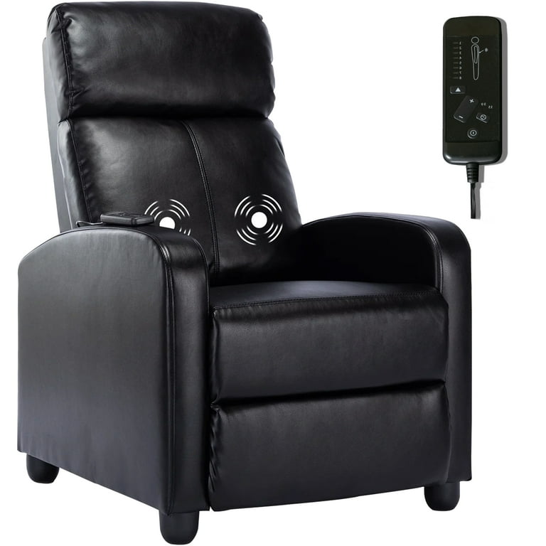 Walnew home theater leather recliner discount