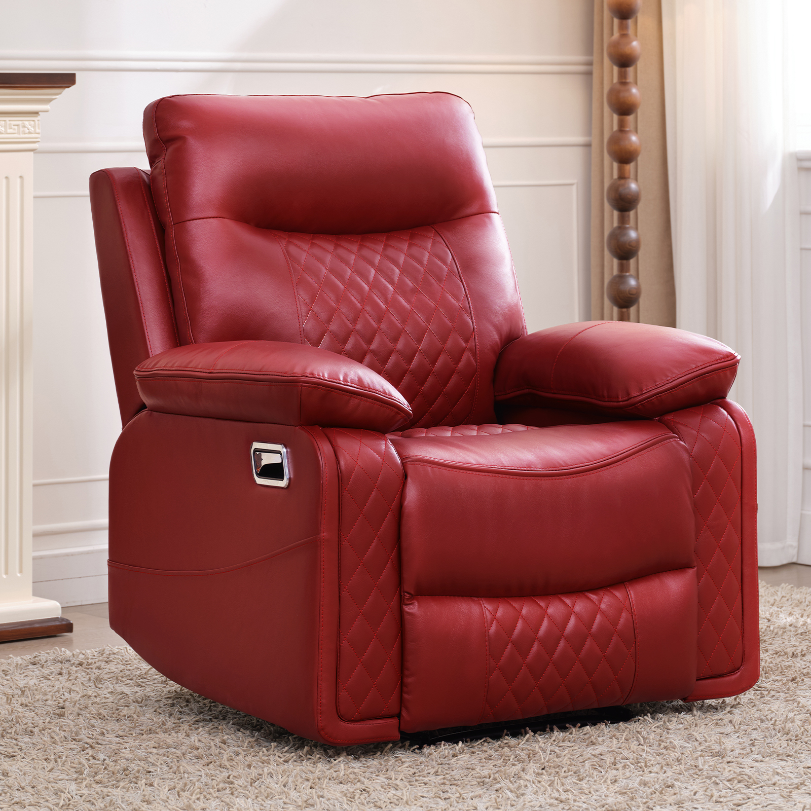 Trenton Leather Recliner