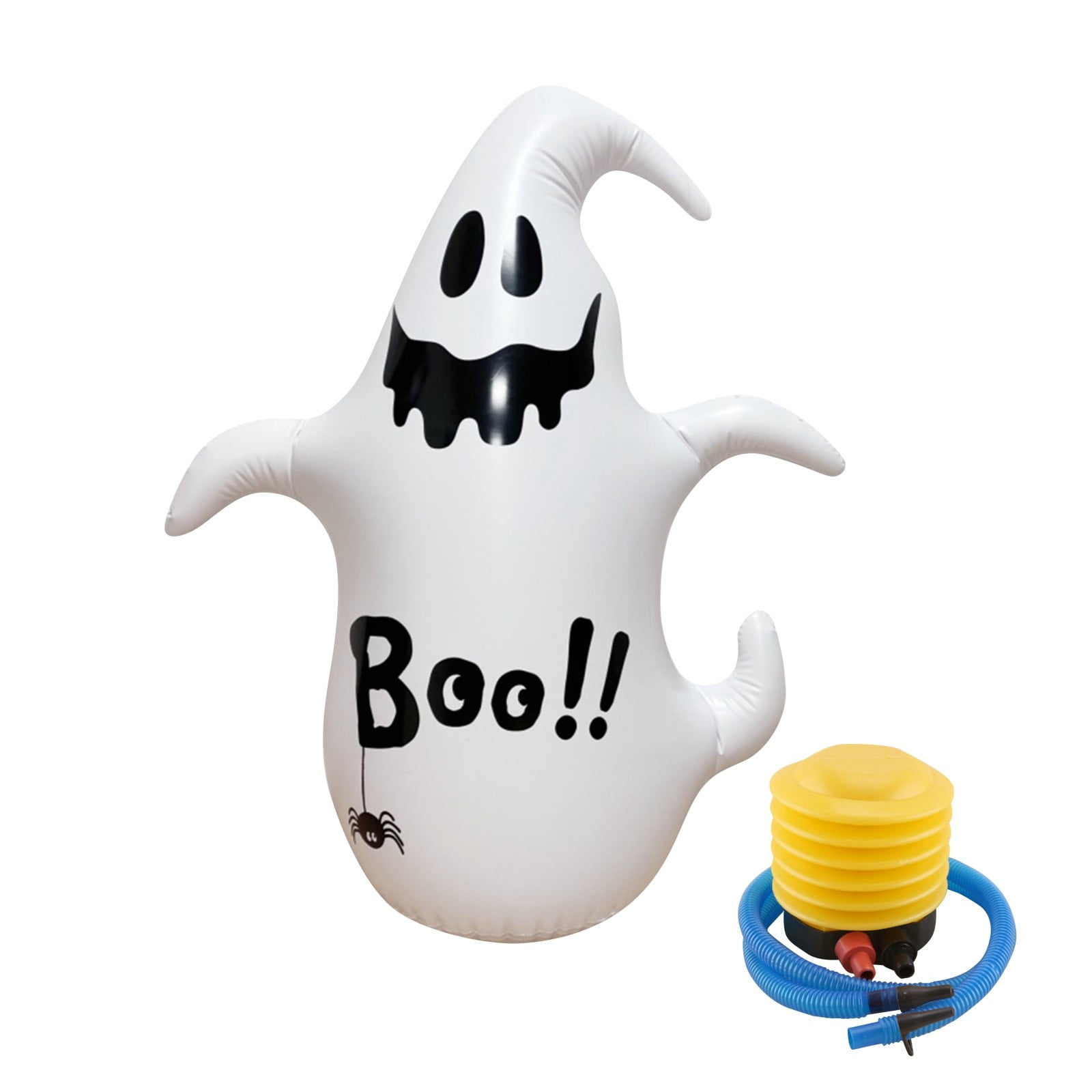 Boo! 55 Inch Halloween Inflatable Ghost Decoration with Air Pump ...