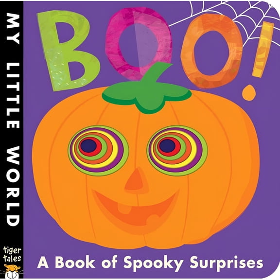 Boo!: A Book of Spooky Surprises (Board Book)