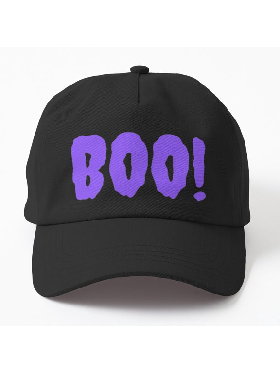 Boo Baseball Cap, Simple Ghost Hat Style