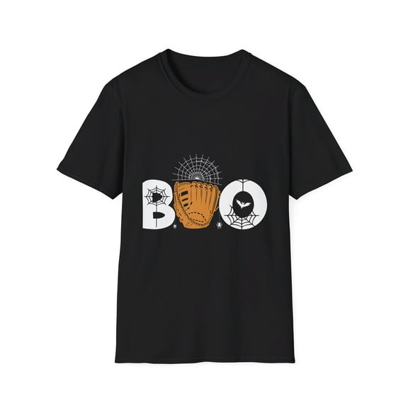 Boo Baseball Glove Halloween T-Shirt