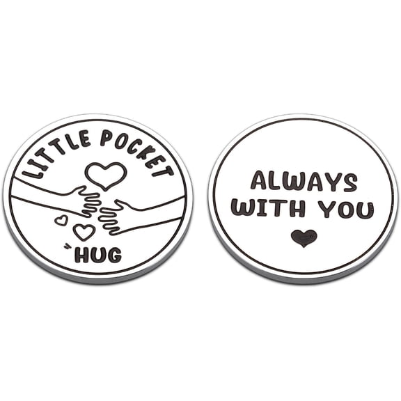 Boo Basket Stuffers for Husband Him Her Anniversary Pocket Hug Gifts for Lover Couple Isolation Lockdown Quarantine Gift Social Distancing Double-Sided Miss You Note Long Distance Relationship Gift