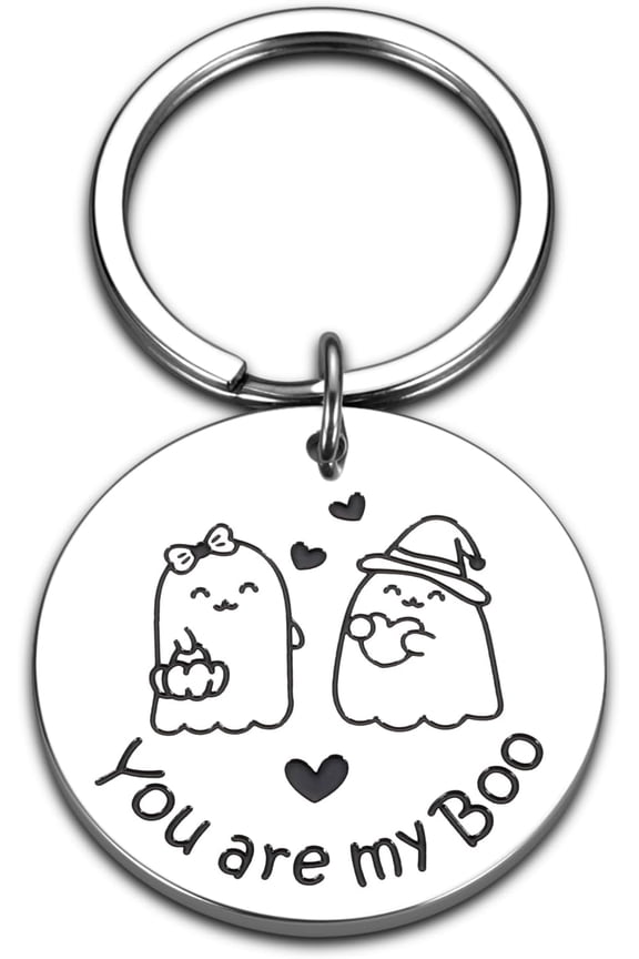 Boo Basket Stuffers for Women Halloween Keychain Gifts for Him Boyfriend Him Halloween Basket Stuffers
