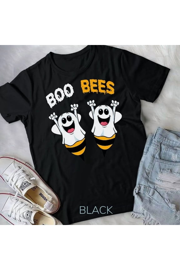 Boo Bees Couples Halloween Costume Funny T-Shirt