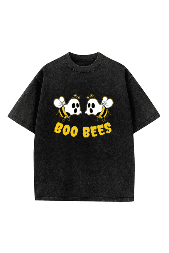 Boo Bees, Graphic Tee Shirt Men' Crew Neck Short Sleeve, Sizes S-3XL