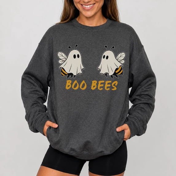 Boo Bees Halloween Sweatshirt - Walmart.com