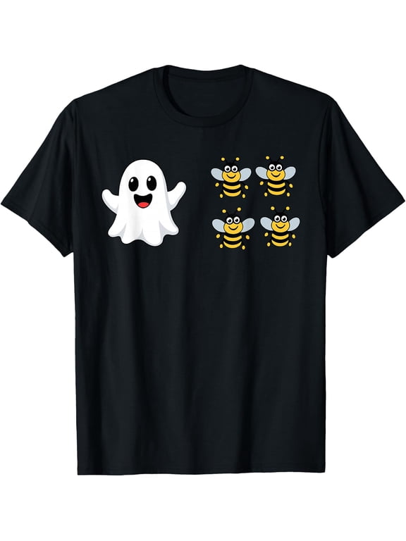 Boo Bees Shirt, Ghost Bees," Boo 4 Bees Funny Halloween Shirt Unisex T-Shirt
