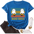 thumbnail image 1 of Boo Bees Shirt for Women Funny Halloween Ghost Gift Tshirt, 1 of 2